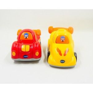 Vtech Go! Go! Smart Wheels Track Vehicles Lot of 2 Race Cars Replacement